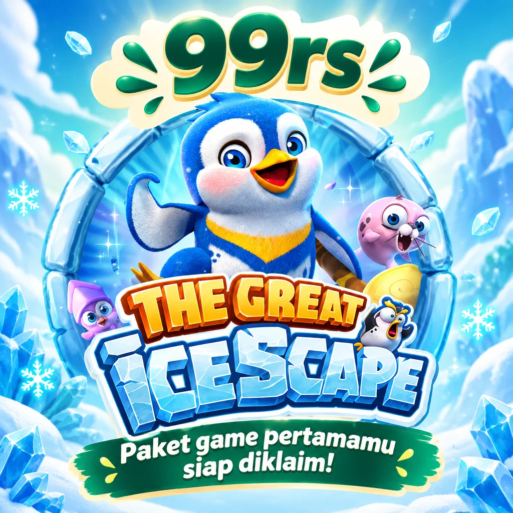 99rs · The Great Icescape · Tampilan permainan